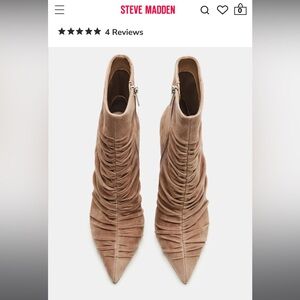 Steve Madden Women's Taupe Ankle Boots